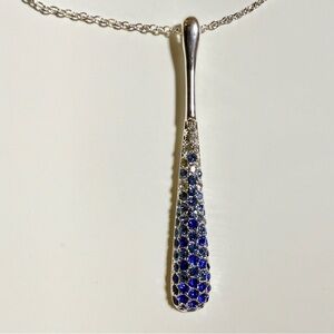 NVC - Nataliyah V Collister - silver Pendant & Necklace - 17”